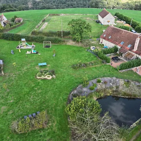 Feriehus Rustique Avec Piscine Partagee Et Animaux Admis, 15 Pers - Fr-1-489-465 Blomard